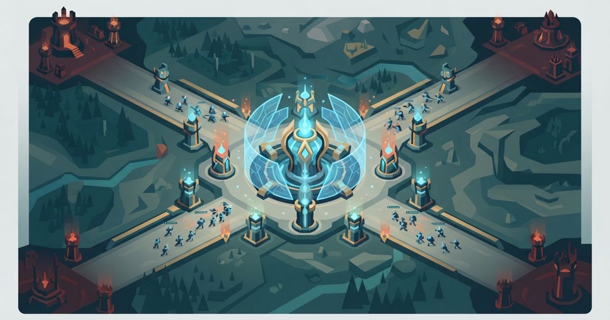 Towers of Doom guide: proč se tu nevyhrává jen pushováním lajny