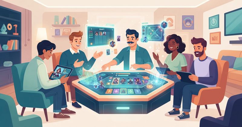 Jak hrát s kamarády různé úrovně: Quick Match, draft a role bez hádek